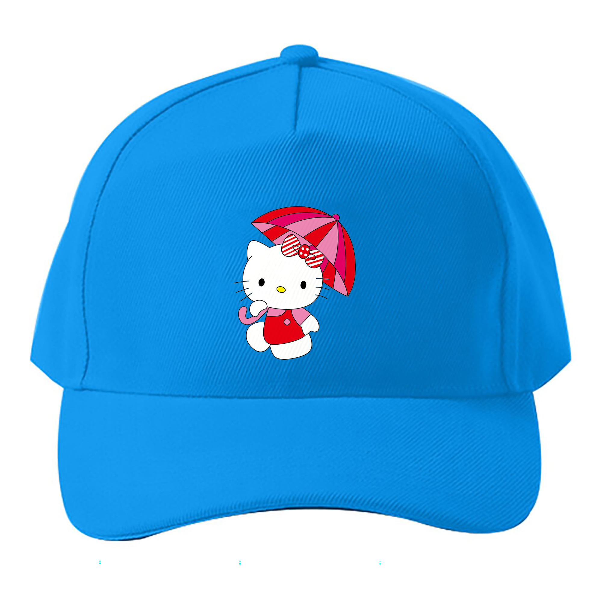 （画像用） Hello Kitty ハローキティ ベースボールキャップ 綿100％ 男女兼用 帽子 スポーツ